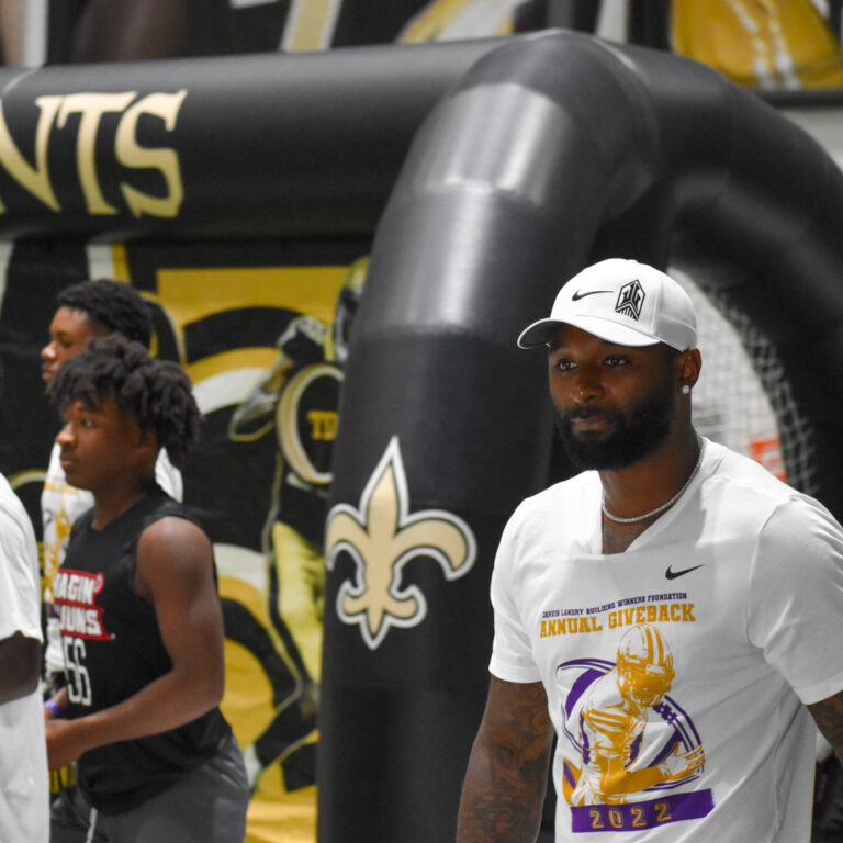 I'm here:' Jarvis Landry hosts sixth annual Jarvis Landry GiveBack