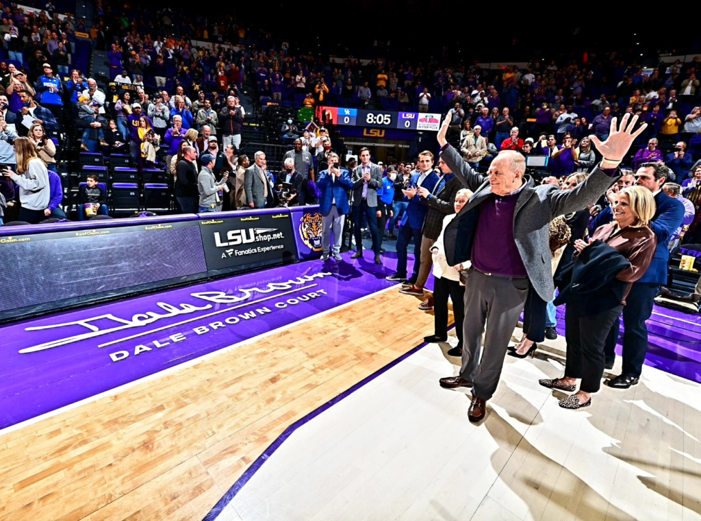 LSU #39 s basketball court controversy Boot Krewe Media