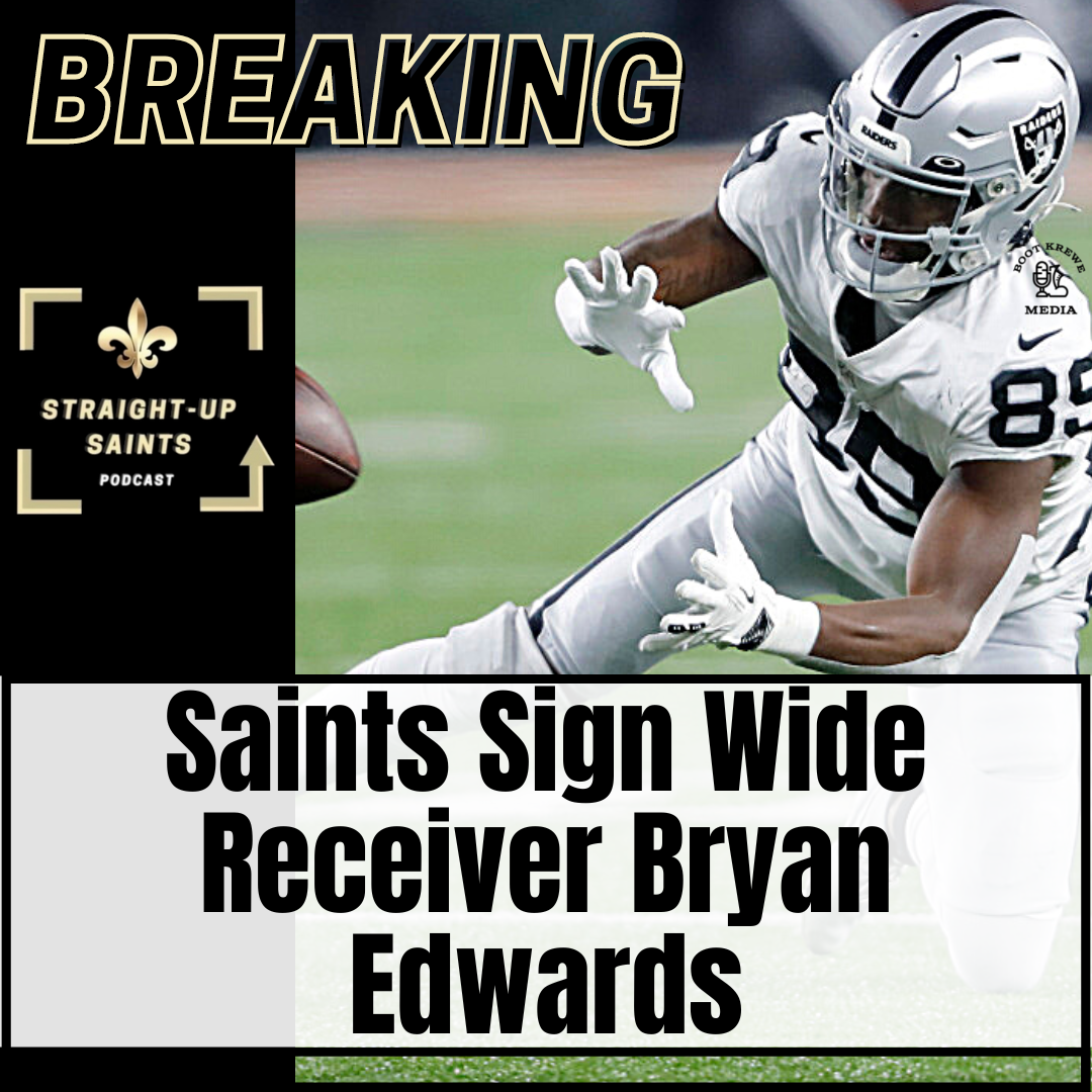 Saints Sign Former Raiders Receiver Bryan Edwards